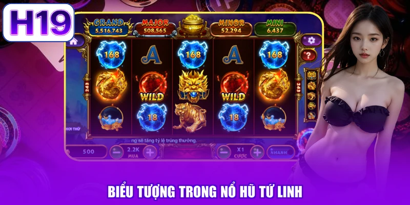 Biểu tượng trong nổ hũ tứ linh
