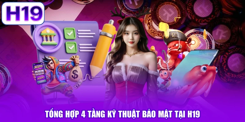 Tổng hợp 4 tầng kỹ thuật bảo mật tại H19